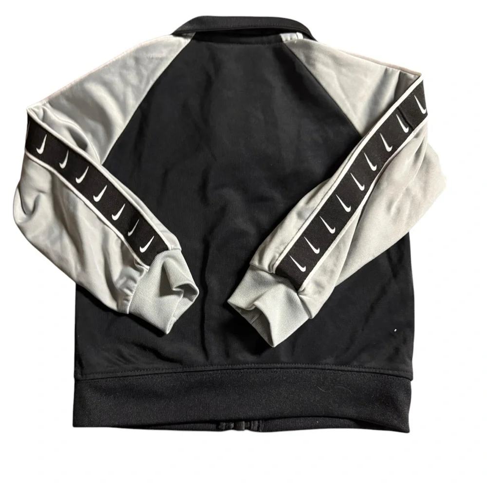 Nike kids gray‎ black 24 months full zip track jacket